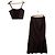 Autre Marque Set Top Bustier Corset e Gonna 2way LILY BROWN Marrone - vista 2