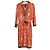Autre Marque Vestido estampado Marc Cain Naranja
