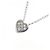 Autre Marque Collana in oro bianco 10K e diamanti Argento - vista 3
