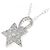 Autre Marque Collana in oro bianco Au750 e diamanti Argento - vista 3