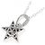Autre Marque Collana in oro bianco Au750 e diamanti Argento - vista 4