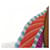 Hermès Sangle Cavalle Swift Canvas Accessoire Orange  - Ansicht 5