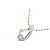 Autre Marque Collana con Diamanti Pt900/Pt850 Argento - vista 3