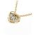 Autre Marque Collana Cuore di Diamanti Au750 D'oro - vista 4
