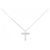 Autre Marque Collana di Diamanti Pt900 Pt850 Argento