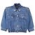 Chaqueta de denim y algodón Monogram Louis Vuitton Azul - vista 11
