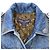 Chaqueta de denim y algodón Monogram Louis Vuitton Azul - vista 12