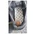 Sneakers chunky in pelle nera e argento Louis Vuitton Nero - vista 14