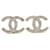 Orecchini Chanel Gold Stud con strass D'oro