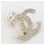 Orecchini Chanel Gold Stud con strass D'oro - vista 3