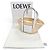 Borsa cesta Loewe in pelle bianca Anagram Bianco - vista 2