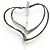Orecchini a cerchio Elsa Peretti Open Heart di Tiffany & Co. Argento - vista 3