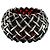 Bottega Veneta 925 Sterling Silber Ring Rot - Ansicht 10
