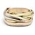Cartier Trinity Classic Cushion Ring Golden