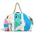 Hermès Hermes Cabas Drapeaux au Vent Tote Bag Multicolore - vista 2