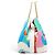 Hermès Hermes Cabas Drapeaux au Vent Tote Bag Multicolore - vista 3