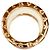 Bulgari Anello B.zero1 in ceramica e oro rosa Bvlgari Bianco D'oro - vista 6