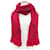 Stola in lana e seta Ruby di Louis Vuitton Rosso  - vista 2