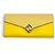 Fendi 8M0251 FF Diamond Continental Leather Long Wallet Giallo