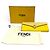 Fendi 8M0251 FF Diamond Continental Leather Long Wallet Giallo - vista 2