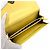 Fendi 8M0251 FF Diamond Continental Leather Long Wallet Giallo - vista 6
