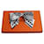 Hermès Barrette in seta HERMES Grenelle PM Accessorio per capelli Nero Bianco - vista 6