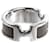 Ring Hermès Anello Olympe PM in pelle GP Hermes Argento Taupe  - vista 3