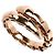 Bulgari Anello Serpenti Viper in oro rosa 18K di Bvlgari
