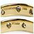 Anello Dots in oro giallo 18K e platino Tiffany & Co. - vista 4