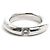 Cartier Ellipse Ring aus 18K Weißgold mit Diamant - Ansicht 3