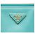 Prada Blue Large Saffiano Lux Galleria Double Zip Tote Turchese - vista 5