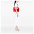 Tote Chanel Red Patent Mademoiselle Lock Bijoux Chain Rosso - vista 6