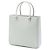Sac à main Prada en cuir Spazzolato blanc, taille Medium - vue 2