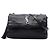 Saint Laurent West Hollywood Umhängetasche aus schwarzem Lammfell, Größe Medium