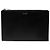 Clutch Saint Laurent in pelle nera con zip Nero