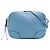 Borsa a tracolla Gucci Blue Microguccissima Bree Blu chiaro