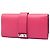 Clutch Medor 23 in pelle Tadelakt rosa Hermès - vista 2