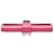 Clutch Medor 23 in pelle Tadelakt rosa Hermès - vista 3