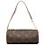 Louis Vuitton Pochette Papillon Monogram Marrón Castaño