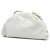Bottega Veneta White Lambskin The Mini Pouch Crossbody Bianco Bianco sporco - vista 2