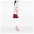 Sac à main Prada Red Medium Saffiano Lux Galleria Double Zip Rouge - vue 5
