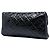 Chanel Black Jumbo CC Quilted Crumpled Calfskin Straight Flap - view 2