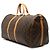 Louis Vuitton Marrone Monogram Keepall Bandouliere 55 - vista 2