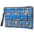 Pochette con zip Burberry Beige House Check Canvas Graffiti - vista 2