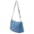 Pochette Prada Blue Vitello Daino - vista 2