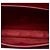 Saint Laurent Monogram Sunset Umhängetasche aus rotem Kalbsleder, Größe Medium - Ansicht 4