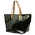 Louis Vuitton Green Monogram Vernis Bellevue GM Verde Verde scuro - vista 2