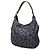 Borsa Hobo Fendi Blue Zucchino Denim - vista 2