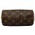 Louis Vuitton Marrone Monogram Nano Speedy Bandouliere - vista 3