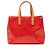Louis Vuitton Red Monogram Vernis Reade PM Rosso
